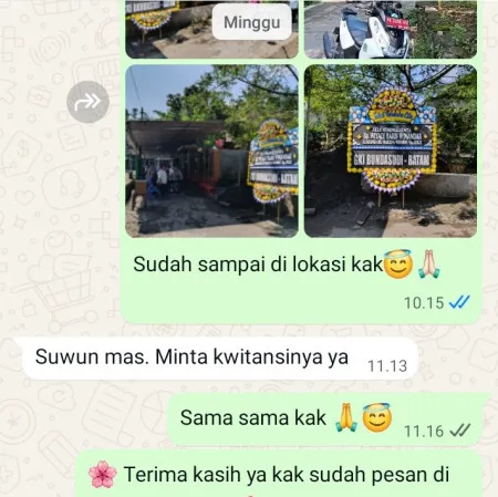 Pengiriman Papan Bunga Duka Harapanjaya Bekasi Utara