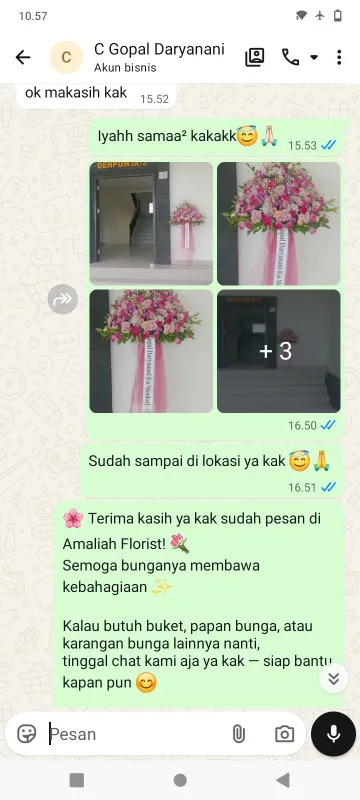 Pengiriman Karangan Bunga Harapanjaya Bekasi Utara