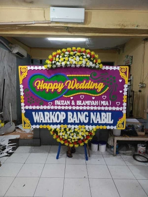 Papan Bunga di Harapanjaya Bekasi Utara